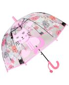 Parapluie enfant - Ouverture automatique rose