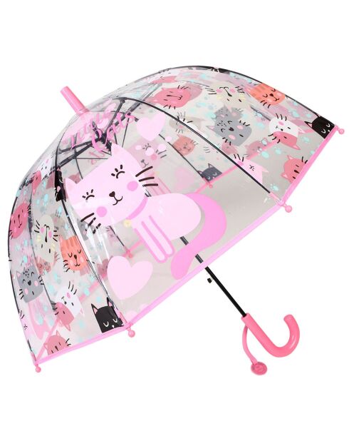 Parapluie enfant - Ouverture automatique rose