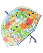 Parapluie enfant - Ouverture automatique - Tortues bleu