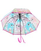 Parapluie enfant - Ouverture automatique - Dauphins rose/bleu