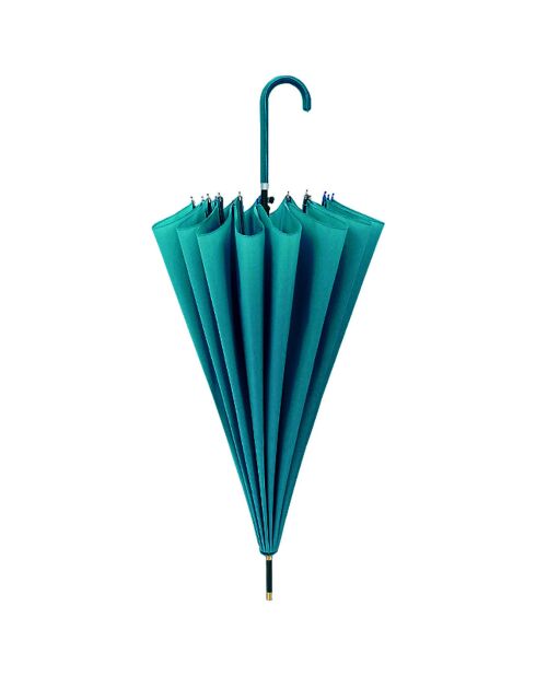 Parapluie pagode avec bordure detaillé vert