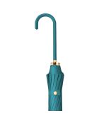 Parapluie pagode avec bordure detaillé vert