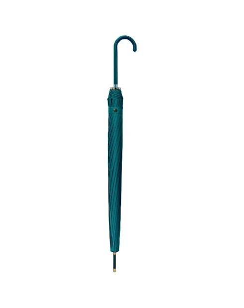 Parapluie pagode avec bordure detaillé vert