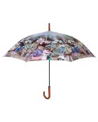 Parapluie de marche - Ouverture automatique multicolore
