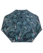 Parapluie pliant - Ouverture automatique - Tropical bleu