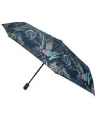 Parapluie pliant - Ouverture automatique - Tropical bleu