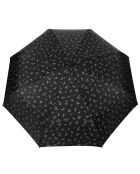 Parapluie pliant automatique - Léger et compact - Constellations dorées noir