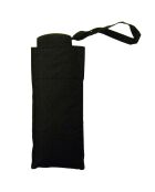 Mini parapluie - Résistant au vent - Housse fournie noir