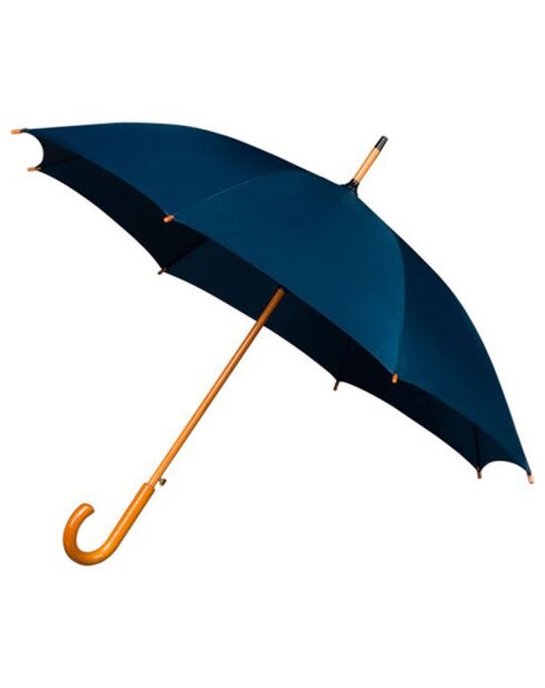 Blauer automatischer Regenschirm