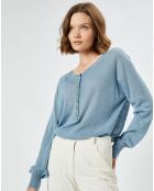 Pull en Lin & Coton Lebrooks denim