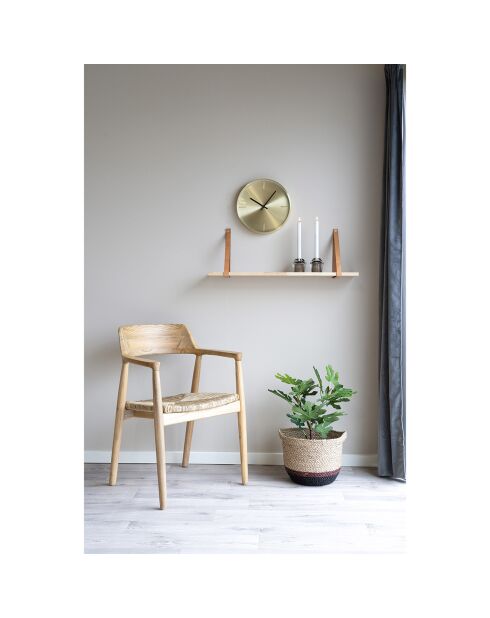 Orologio da parete Istanbul verde oliva - D30x40 cm