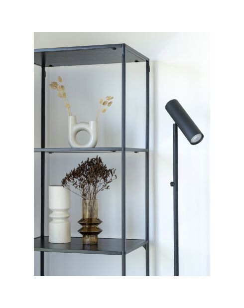 Lampadaire Paris noire - 25x25x150 cm