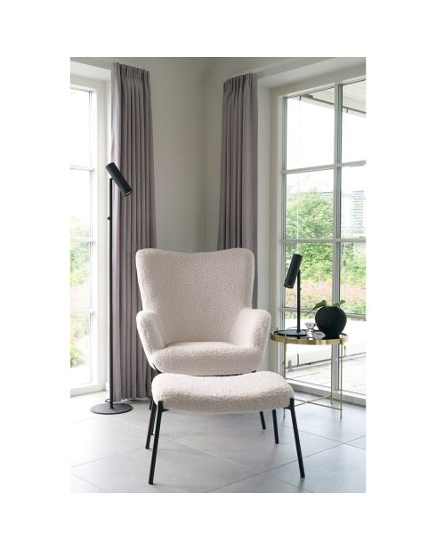 Lampadaire Paris noire - 25x25x150 cm