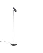 Lampadaire Paris noire - 25x25x150 cm