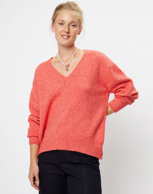 Pull en Laine mélangée Legermain rose