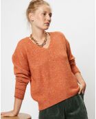 Pull en Alpaga & Laine mélangés Legermain butternut