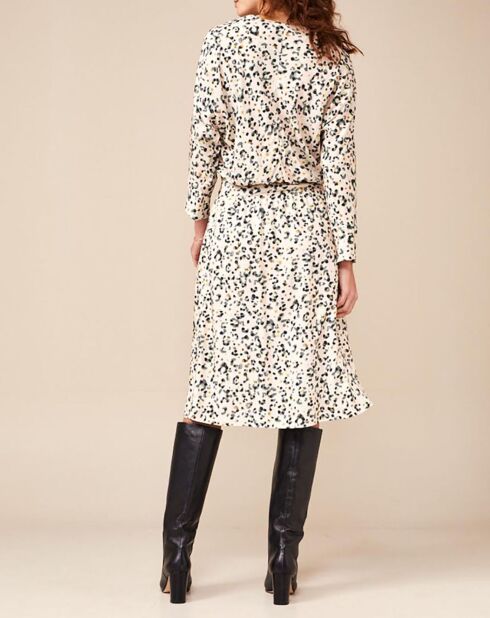 Robe Allston Léopard écrue