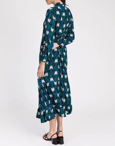 Marineblauwe jurk Octavie Gary