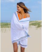 Tovagliolo Kikoy Seychelles bianco - 165x95 cm