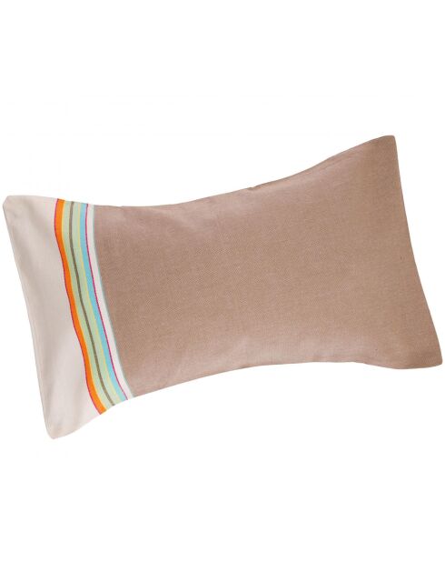 Cojín de playa Nomad marrón - 26x40 cm