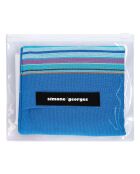 Cuscino da spiaggia blu Bali - 26x40 cm