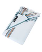 Tovagliolo Kikoy Seychelles bianco - 165x95 cm