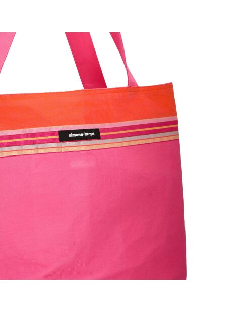 Sac de plage Diani rose - 44x54x22 cm