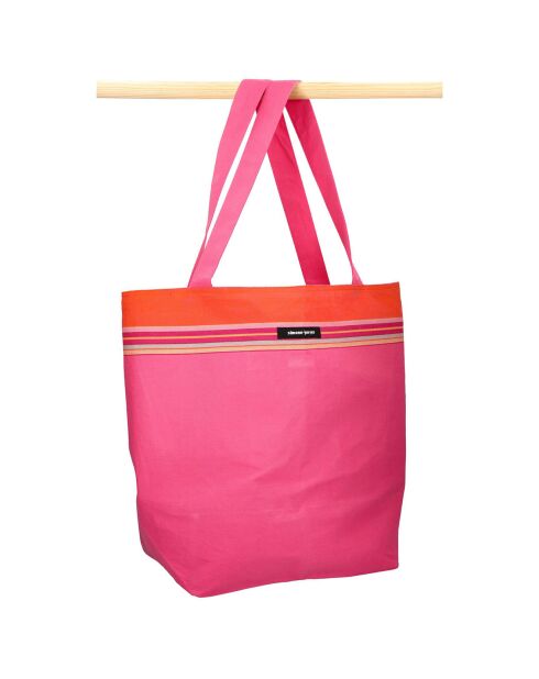 Sac de plage Diani rose - 44x54x22 cm