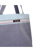 Sac de plage Hendaye bleu - 44x54x22 cm