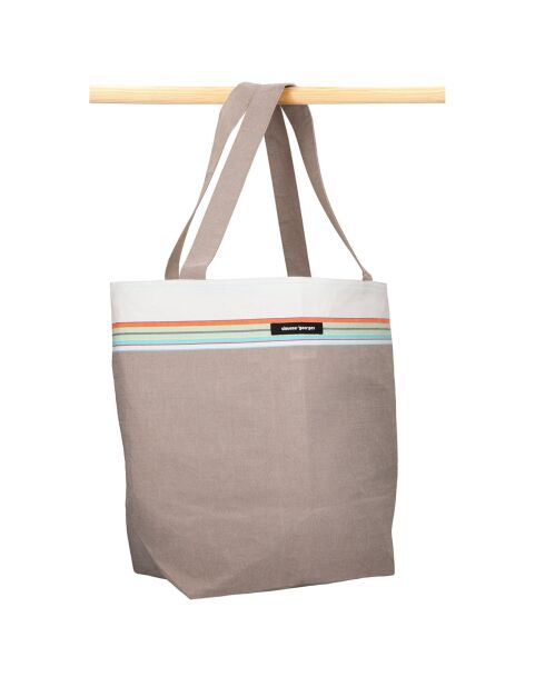 Sac de plage Nomad marron - 44x54x22 cm