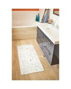 Tapis de salle de bain almafie crème - 50x80 cm