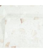 Tapis de salle de bain almafie crème - 60x130 cm