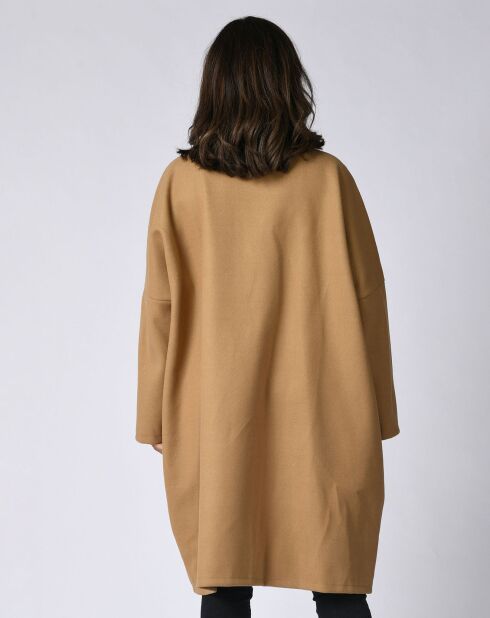 Camelkleurige jas Gaella