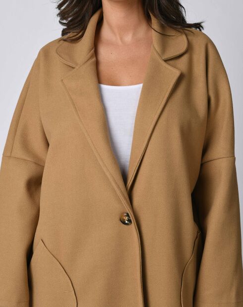 Manteau Gaella camel