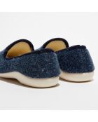 Chaussons charentais fourrés en Laine marine