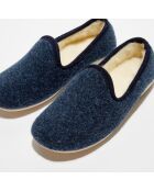 Chaussons charentais fourrés en Laine marine