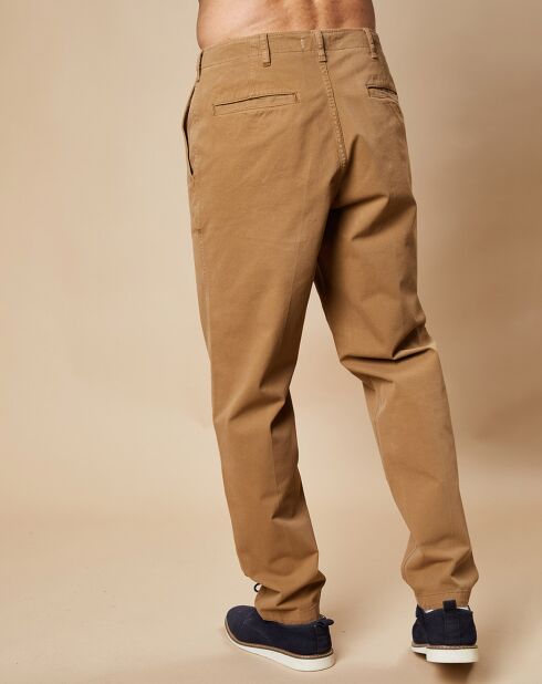 Pantalon Lyvio camel