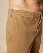 Pantalon Lyvio camel