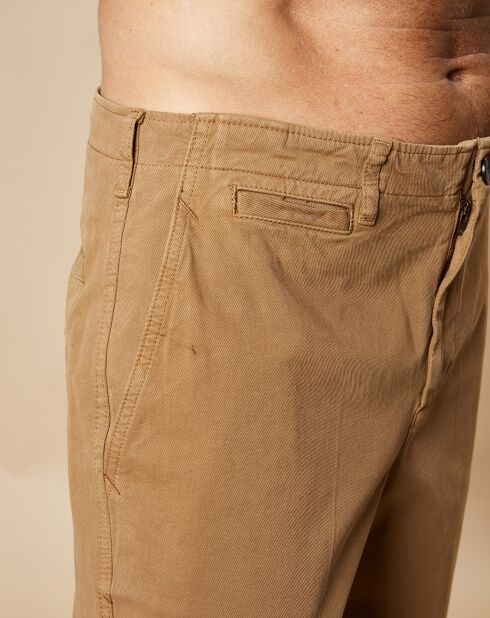 Pantalon Lyvio camel