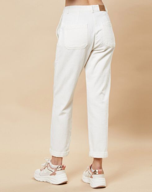 Pantalon Stuart écru