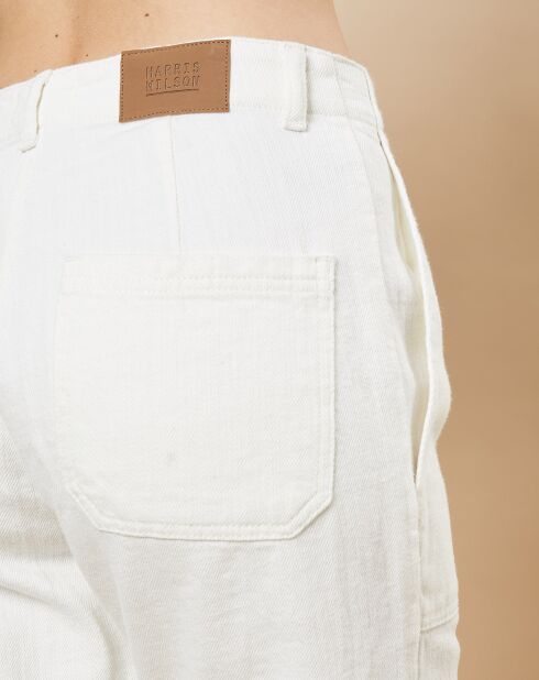 Pantalon Stuart écru