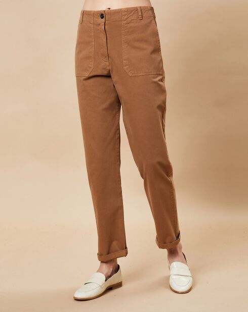 Pantalon Simon camel