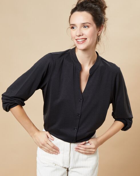 Blouse Valerie réglisse