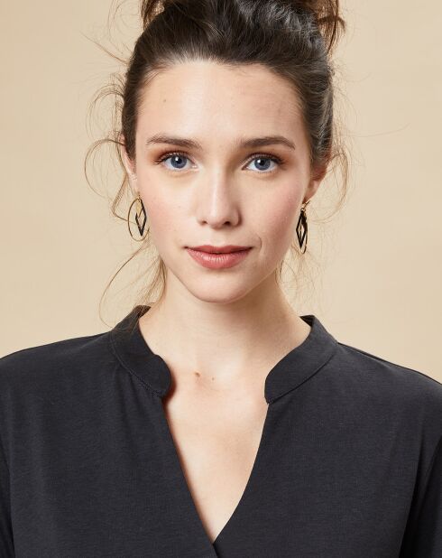 Blouse Valerie réglisse