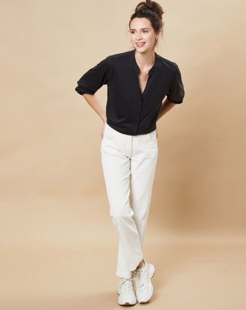 Lakritzbluse Valerie