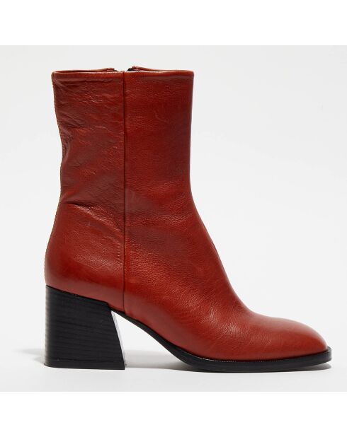 Bottines en Cuir Frida - Talon 6.5 cm