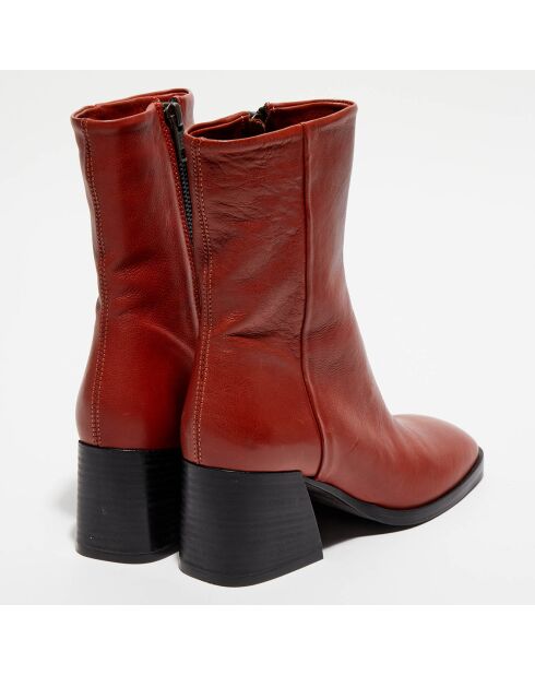 Bottines en Cuir Frida - Talon 6.5 cm