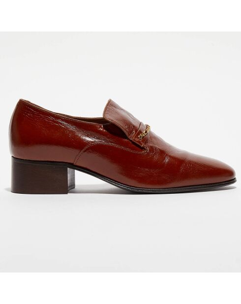 Mocassins en Cuir Montana marron