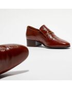 Mocassins en Cuir Montana marron