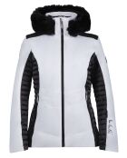 Veste de ski Camille Ff blanc/noir
